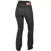 Damskie jeansy motocyklowe Kevlar Trilobite Parado slim fit czarne poziom 2 rozmiar 34