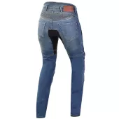 Damskie jeansy motocyklowe Kevlar Trilobite Parado slim fit poziom 2 rozmiar 26