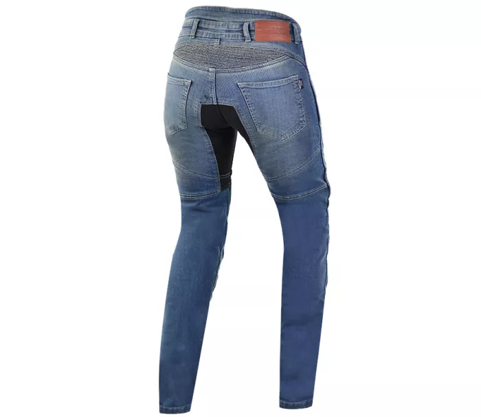 Damskie jeansy motocyklowe Kevlar Trilobite Parado slim fit poziom 2 rozmiar 26