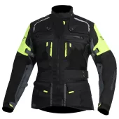 Damska kurtka motocyklowa Trilobite Rideknow Tech-Air czarno/żółta fluo