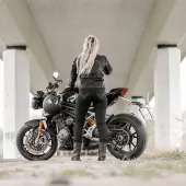 Legginsy damskie do motocykla Trilobite Roxie czarne rozmiar 30