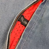 Damska kurtka jeansowa Trilobite Parado Tech-Air niebieska