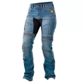 Damskie jeansy Kevlar na motocykl Trilobite 661 Parado niebieskie rozmiar 34