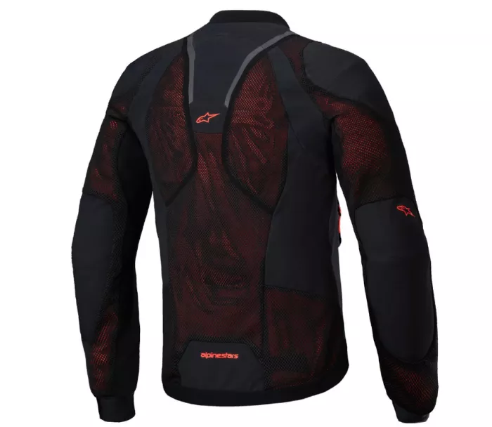 Kurtka motocyklowa Alpinestars Troop-Air Pro black/red fluo