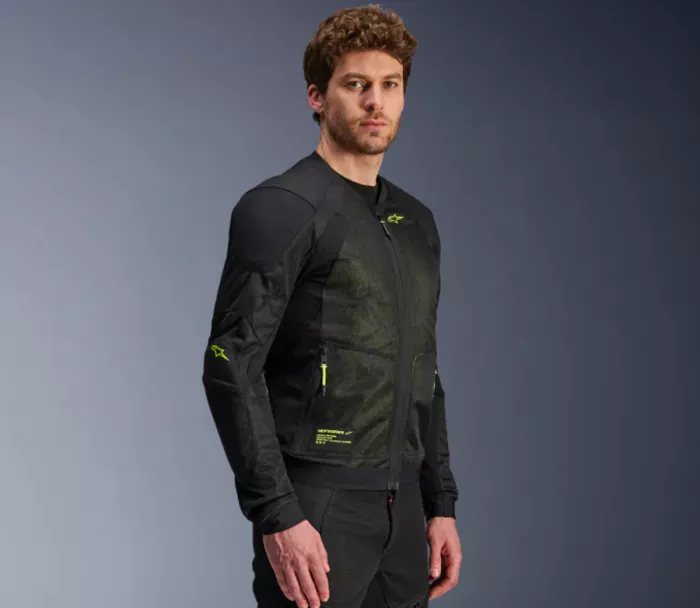 Kurtka męska Alpinestars Troop-Air dark black/fluo yellow