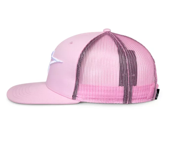 Czapka Alpinestars Corp Trucker OS pink kšiltovka