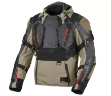 Kurtka motocyklowa Macna Tryton brown/black men