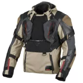 Kurtka motocyklowa Macna Tryton brown/black men
