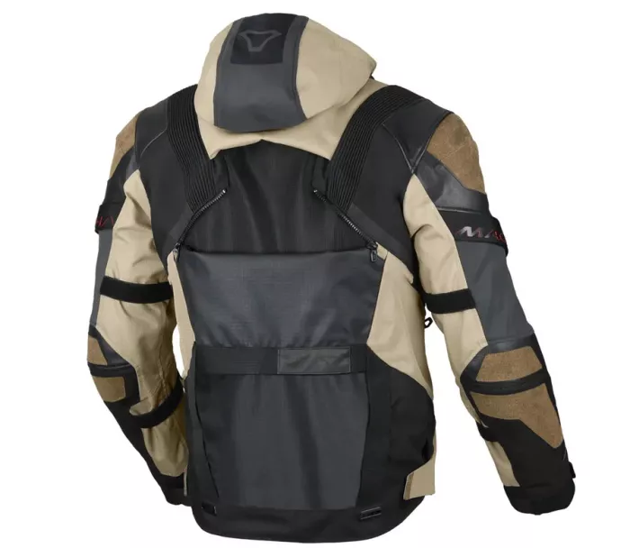 Kurtka motocyklowa Macna Tryton brown/black men
