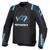 Kurtka motocyklowa Alpinestars T-Stunt black/dark blue/blithe blue