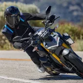 Kurtka motocyklowa Alpinestars T-Stunt black/dark blue/blithe blue