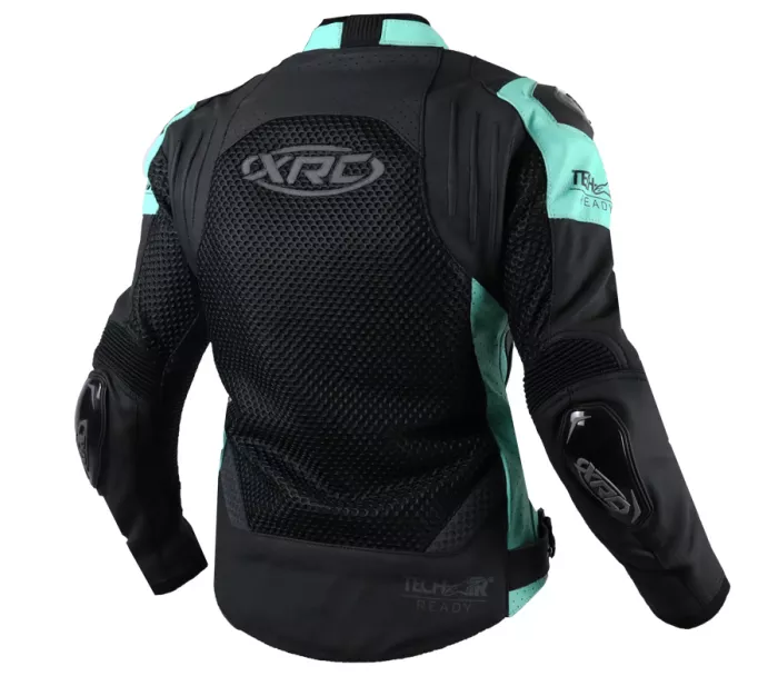 XRC TOURER AIR HLT Tech Air ready ladies jacket black/turquoise vel. 42