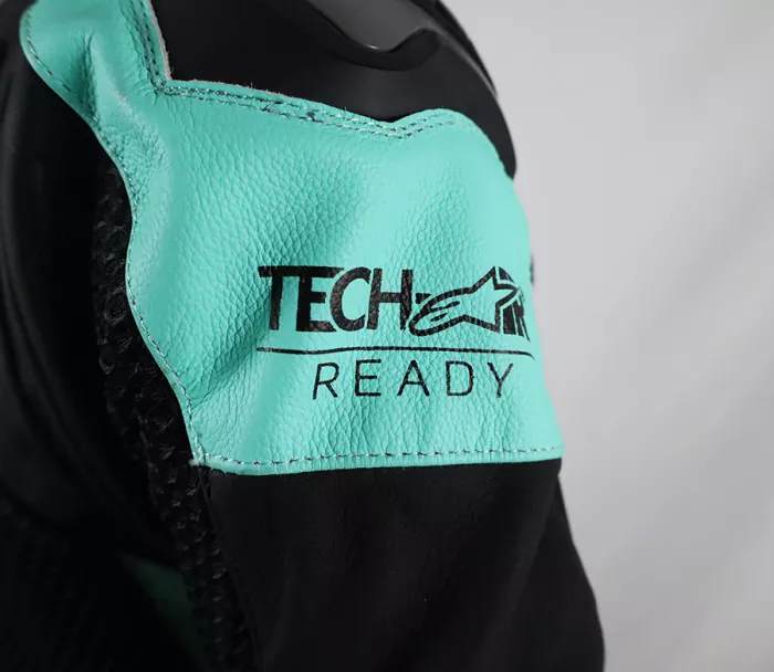 XRC TOURER AIR HLT Tech Air ready ladies jacket black/turquoise vel. 42