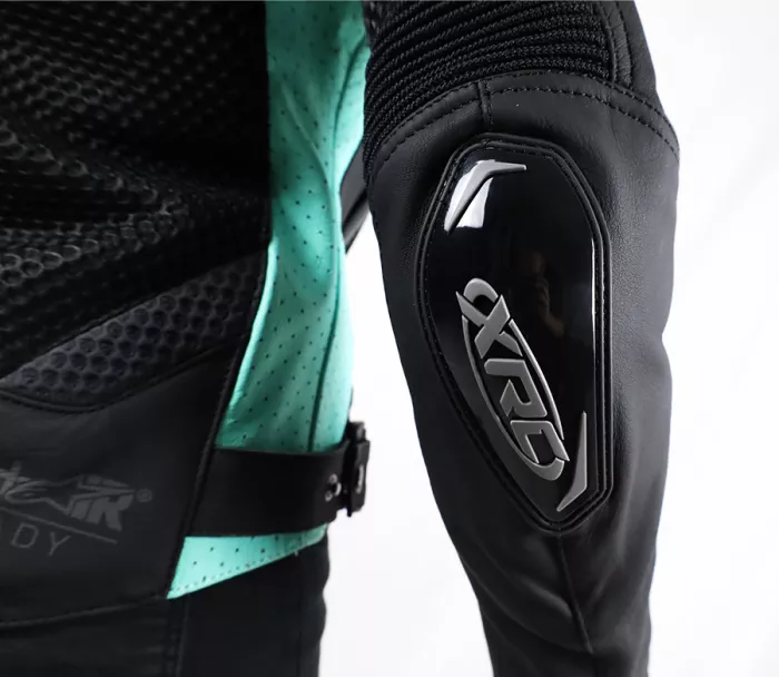 XRC TOURER AIR HLT Tech Air ready ladies jacket black/turquoise vel. 42