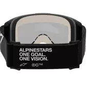 Gogle motocrossowe Alpinestars Vision 5 Corp black/mirror silver