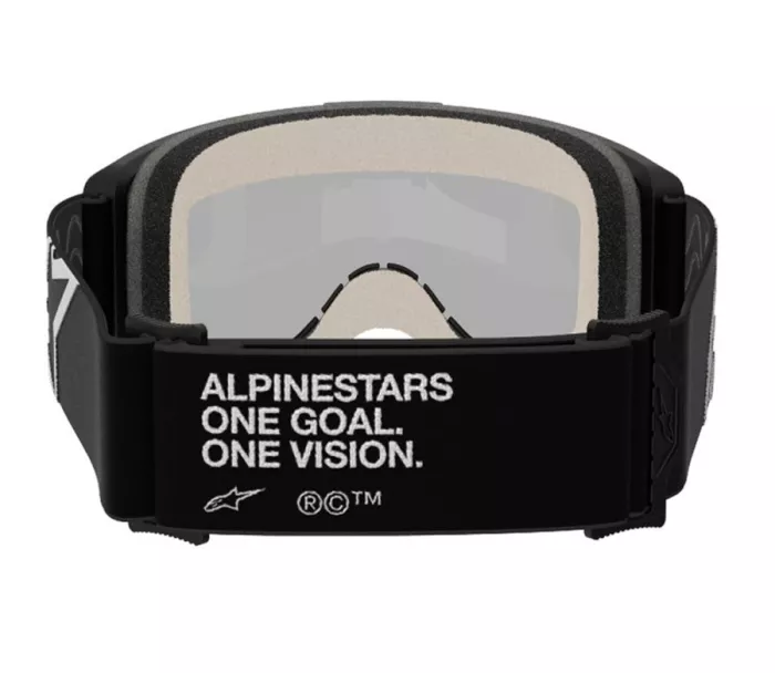 Gogle motocrossowe Alpinestars Vision 5 Corp black/mirror silver