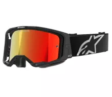 Gogle motocrossowe Alpinestars Vision 8 Corp black/mirror red
