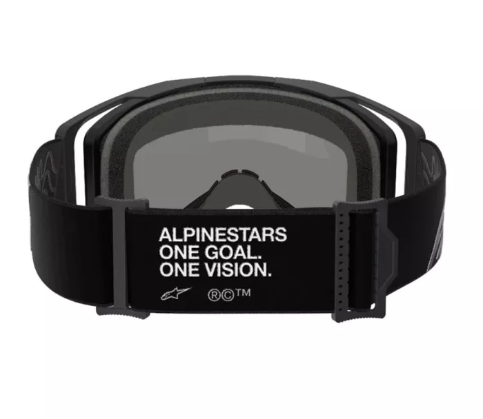 Gogle motocrossowe Alpinestars Vision 8 Corp black/mirror red