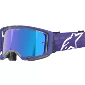 Okulary Alpinestars Vision 8 Corp purple/mirror blue