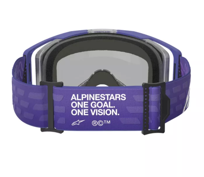 Okulary Alpinestars Vision 8 Corp purple/mirror blue