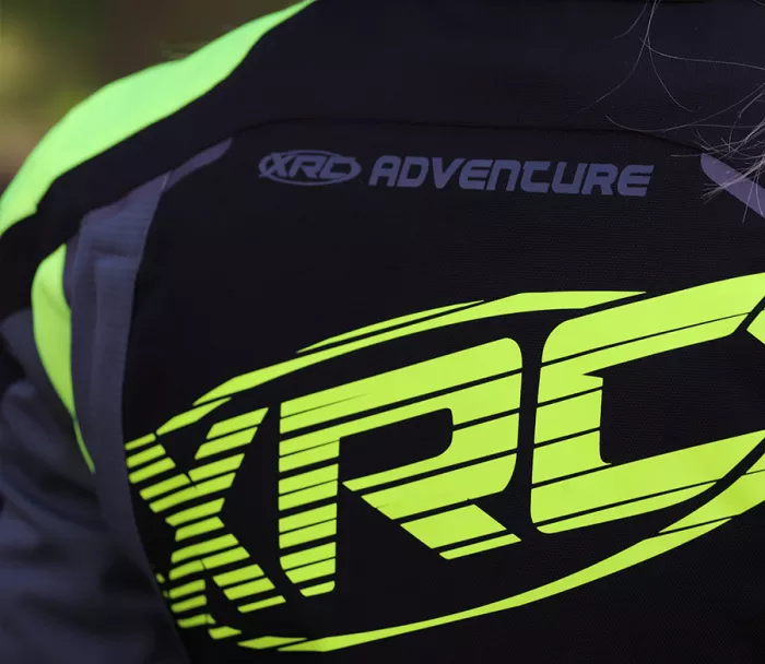 Kurtka motocyklowa XRC Winkle WTP blk / szara / fluo