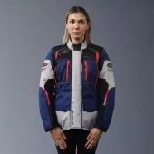 Kurtka motocyklowa damska XRC Winkle 2.0 WTP ladies adventure jacket black/grey/blue/red