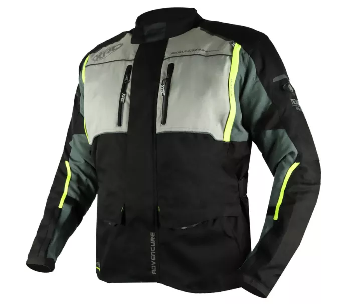 XRC Winkle 2.0 WTP men adventure jacket black/grey/fluo 4XL
