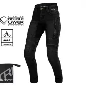 Trilobite Parado doublelayer AAAA slim fit ladies jeans long black level 2 vel. 32