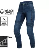 Trilobite Parado doublelayer AAAA slim fit ladies jeans long blue level 2 vel. 30