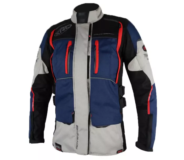 XRC Winkle 2.0 WTP ladies adventure jacket black/grey/blue/red XL