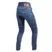 Damskie dżinsy motocyklowe Trilobite Parado monolayer AAA slim fit blue (Rozszerzony)