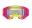 Gogle motocrossowe Alpinestars Vision 5 Wordmark pink/fluo yellow/clear