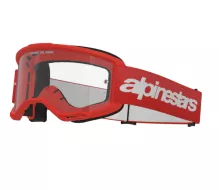 Alpinestars Vision 3 Wordmark red/clear