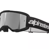 Gogle motocrossowe Alpinestars Vision 3 Wordmark black/mirror silver