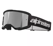Gogle motocrossowe Alpinestars Vision 3 Wordmark black/mirror silver