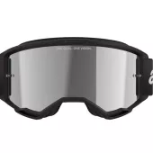 Gogle motocrossowe Alpinestars Vision 3 Wordmark black/mirror silver