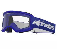 Gogle motocrossowe Alpinestars Vision 3 Wordmark blue/clear