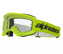Gogle motocrossowe Alpinestars Vision 3 Wordmark yellow fluo/clear