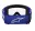 Gogle motocrossowe Alpinestars Vision 3 Wordmark blue/clear