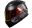 Kask motocyklowy XRC Cobra king mat czarny / czerwony rozmiar XL