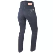 Damskie jeansy moto XRC Cropped jeans damskie niebieskie