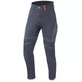 Damskie jeansy moto XRC Cropped jeans damskie niebieskie