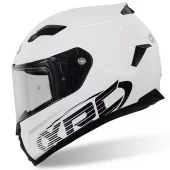 XRC Crusty błyszczący biały kask motocyklowy