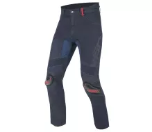 Jeansy motocyklowe XRC EVO Strip jeans męskie niebieskie w