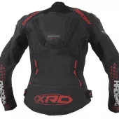 Damska kurtka motocyklowa XRC Haderg 2.0 czarno/szara/czerwon