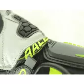 Rękawice motocyklowe XRC HADERG RACE BLK / WHT / FLUO rozmiar S