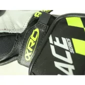 Rękawice motocyklowe XRC HADERG RACE BLK / WHT / FLUO rozmiar S