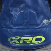 Kožená bunda na motorku XRC Moos blue/white/blk