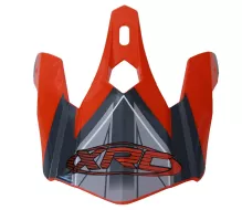 Daszek daszek XRC MX żółty pomarańczowy/szary