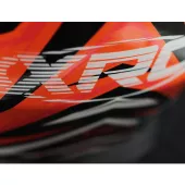 Kask motocyklowy XRC Merchi R czarny / pomarańczowy / szary rozmiar XL